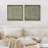 Geometric Abstract Line Minimalist - Framed Canvas Master Bedroom Wall Art Work 2 Pieces Print-108572870-97923445-97923446