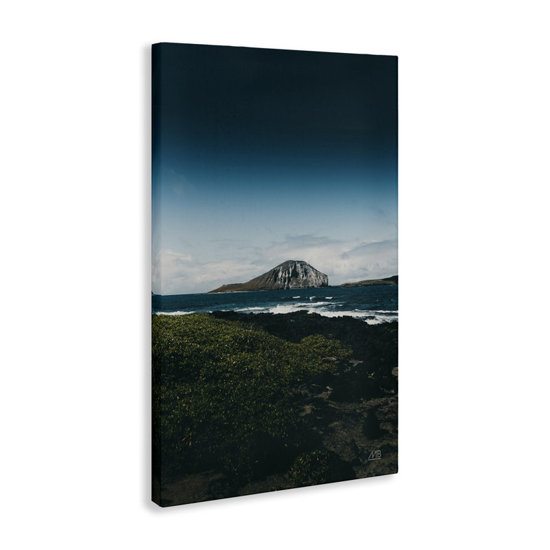  Art mural sur toile Hawaiian Rocky Shore par Max Blakesberg Studios, H 30 po x l 20 po