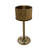 Gold Steel Ice Bucket Small Double Wall
