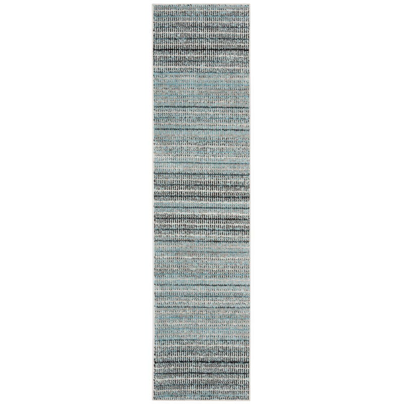 Cohn Performance Striped Rug, Runner 2' x 6'