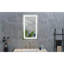 Miroir de salle de bain 40 po x 28 po à DEL avec façade et rétroéclairage, miroir de meuble-lavabo mural, anti-buée, mémoire, 3 couleurs, réglable en continu-185305613