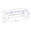 Meuble télé 63 po avec porte inclinée 63 po-592405184-592405187