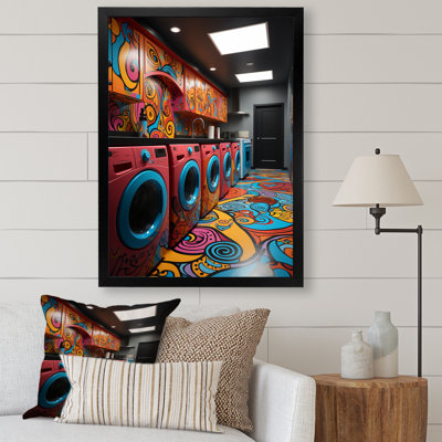 Blanchisserie, impression artistique sur toile II