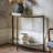 Richman 100cm Glass Top Console Table-121359901
