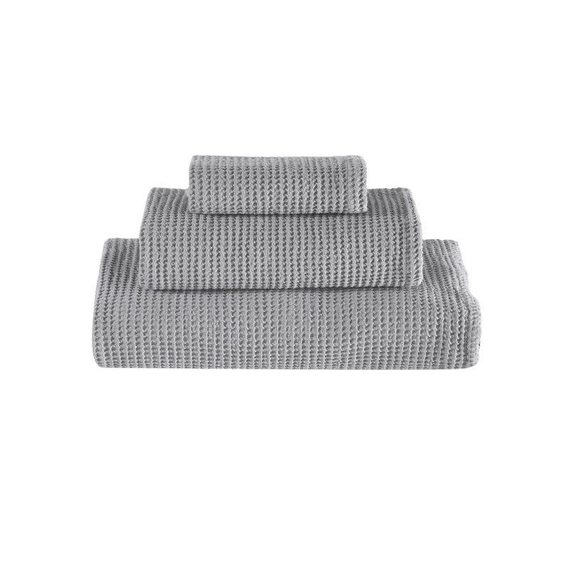 Mosche Turkish Cotton Waffle Mulit-Size Set, Cement
