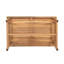 Table basse de patio en bois d'acacia