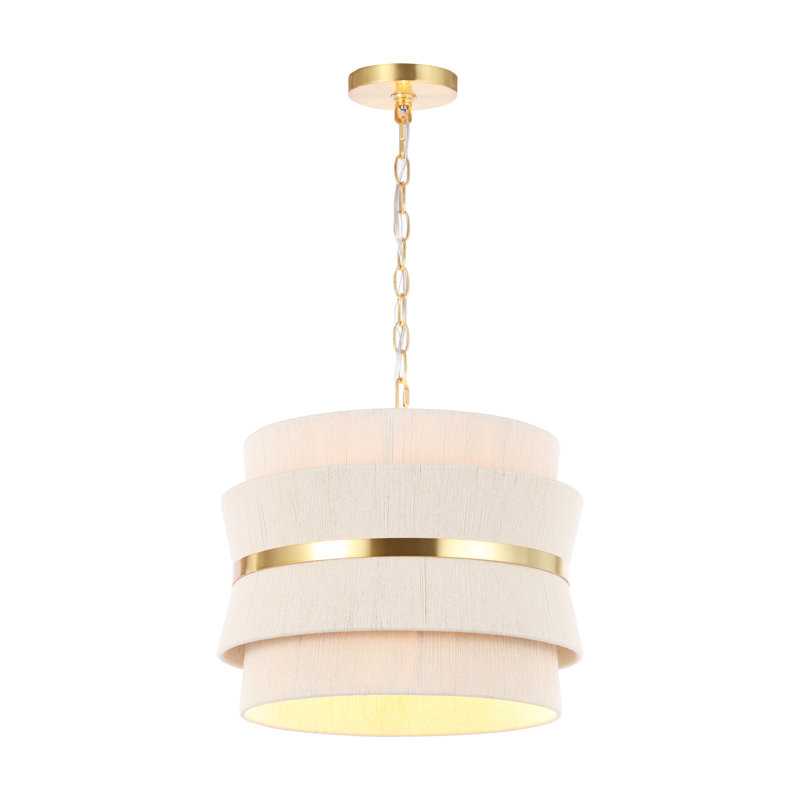 Luminaire suspendu géométrique à 3 lumières Abbington