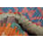 One-of-a-Kind 4' X 6' New Age Wool Area Rug in Cyan