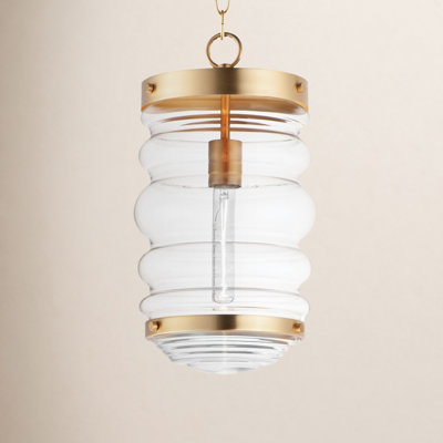 Single Light Glass Dimmable Pendant