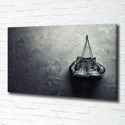 Boxing Gloves - Wrapped Canvas Print