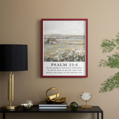 Pslam 119:105 Framed Print - Solid Wood