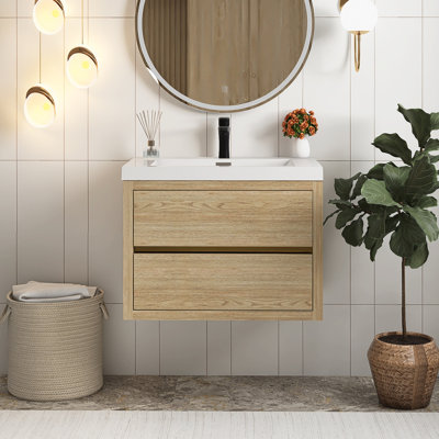 Meuble-lavabo mural 30 po avec lavabo