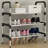 3 Tier -12 Pair Stackable Shoe Rack