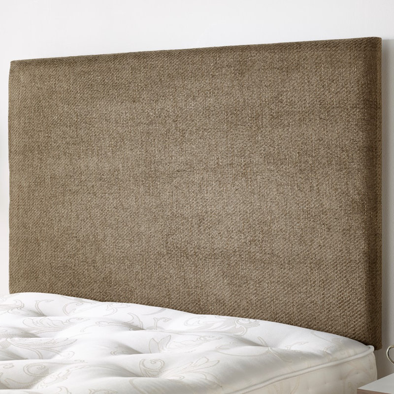 Upholstered Headboard, Small Double (4'), Caramel