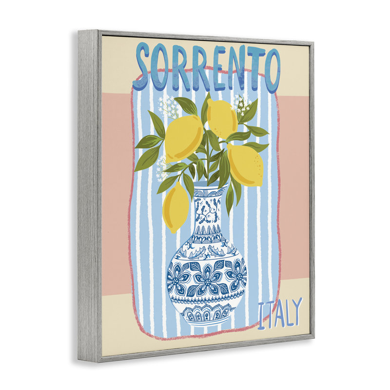 «Italian Summer Lemons», estampe numérique par Jo Reid, H 14 po x l 11 po, Estampe numérique Farmhouse