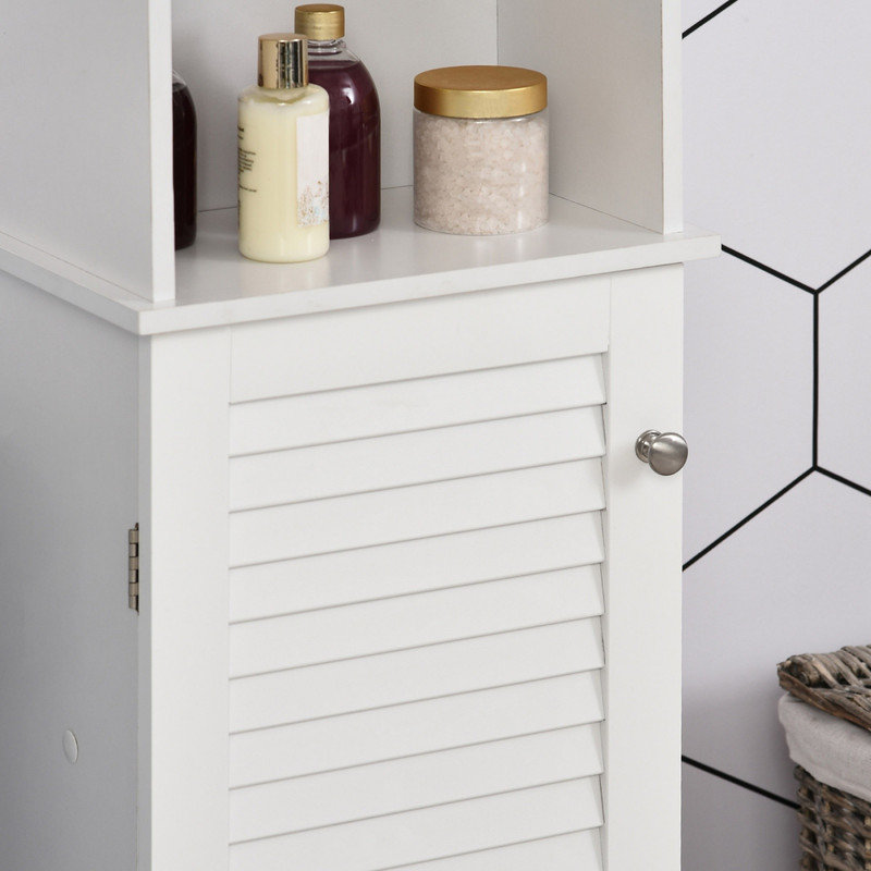 MDF / Particle Board Freestanding Linen Cabinet