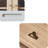 American Style Minimalist Floor Standing Bookcase