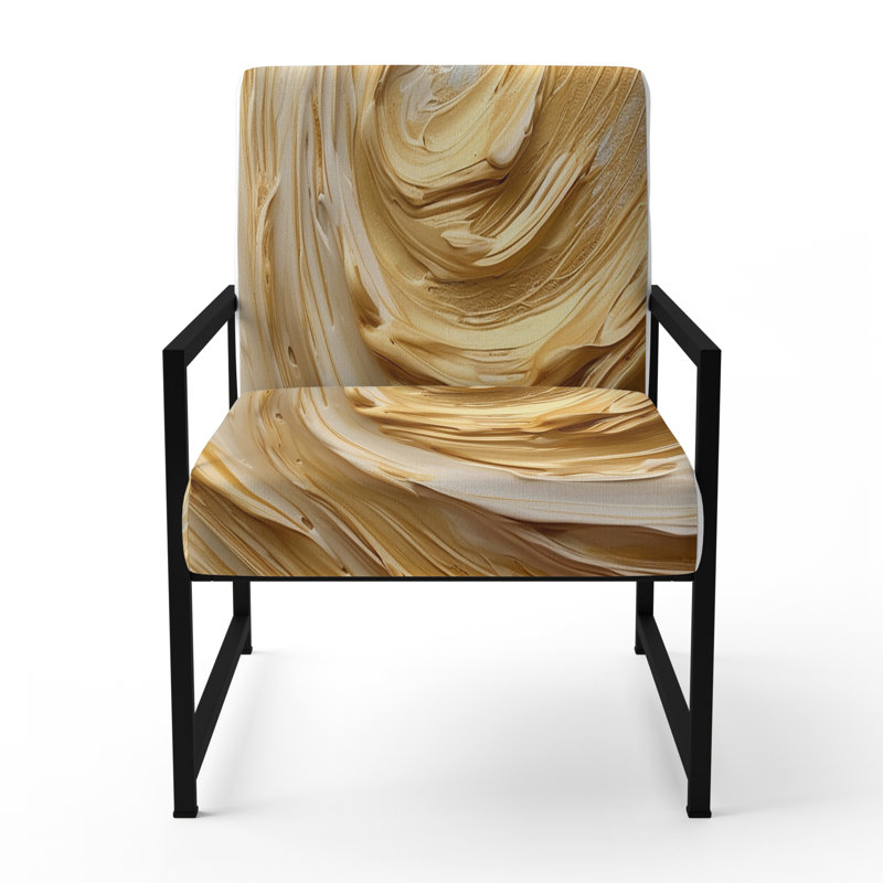 Fauteuil d'appoint Darleene, Noir, noir, noir, noir