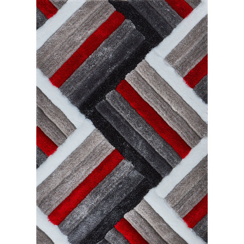 Kadir Geometric Indoor Rug, Rectangle 5' x 7'