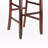 Hubbard Walnut 3-Piece High Table Set with V-Back Bar Stools