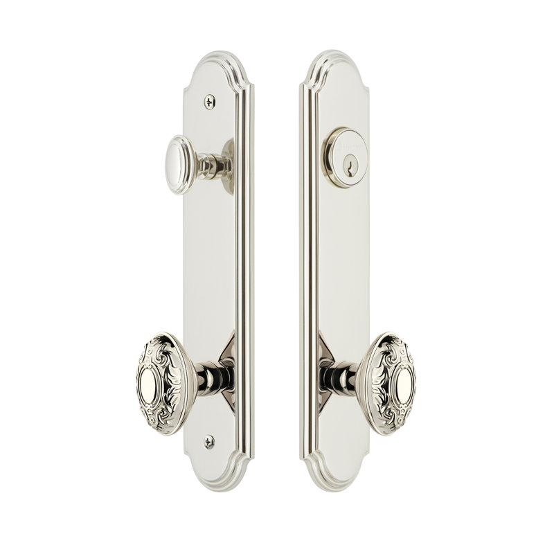 Ensemble de vestibule Arc, Nickel poli, 2,375 po