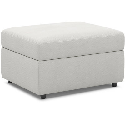 Ensemble de repose-pieds avec rangement pour canapé et table basse Rafael