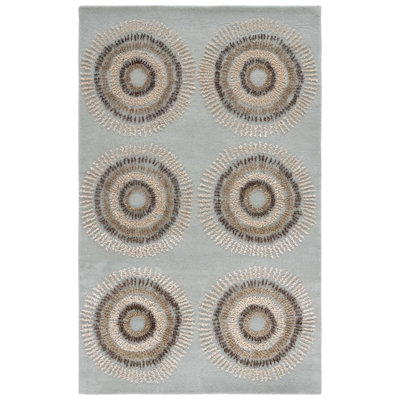 Jorie Hand Tufted Wool Geometric Rug