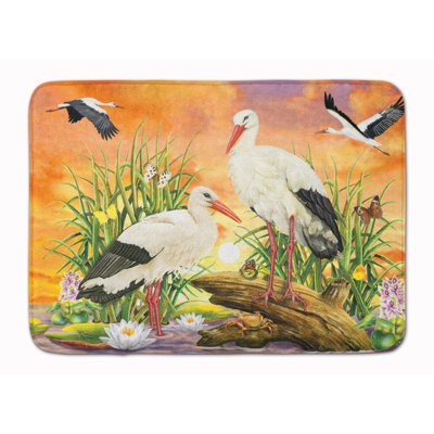 Rosiland Solomon Memory Foam Non-Slip Bath Rug