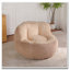 Fauteuil à billes en fausse fourrure, aucun assemblage requis-688919798