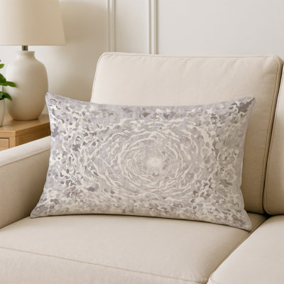 Coussin décoratif intérieur / extérieur bleu Modern Modern
