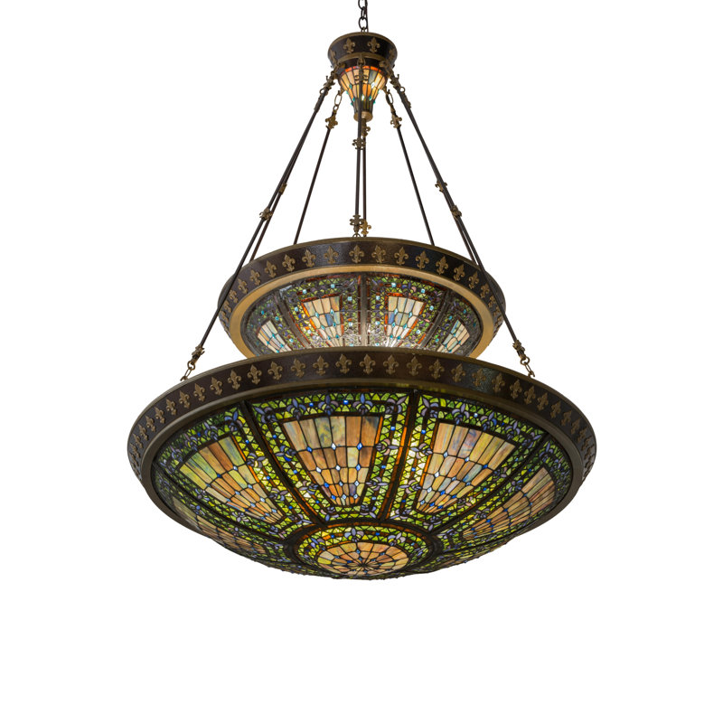 Fleur-de-lis 14 - Light Chandelier