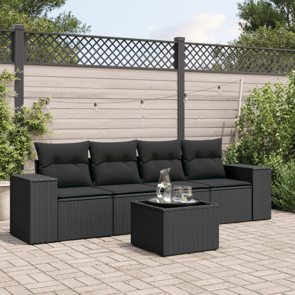 83 cm breites Outdoor-Sitzgruppen-Set Rao mit Kissen