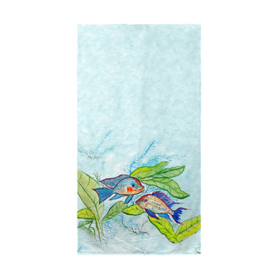Serviette de plage à paires de poisson Rommel