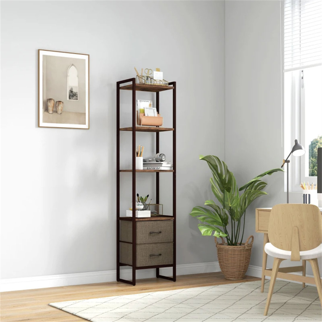 178cm H x 30cm W Metal Standard Bookcase