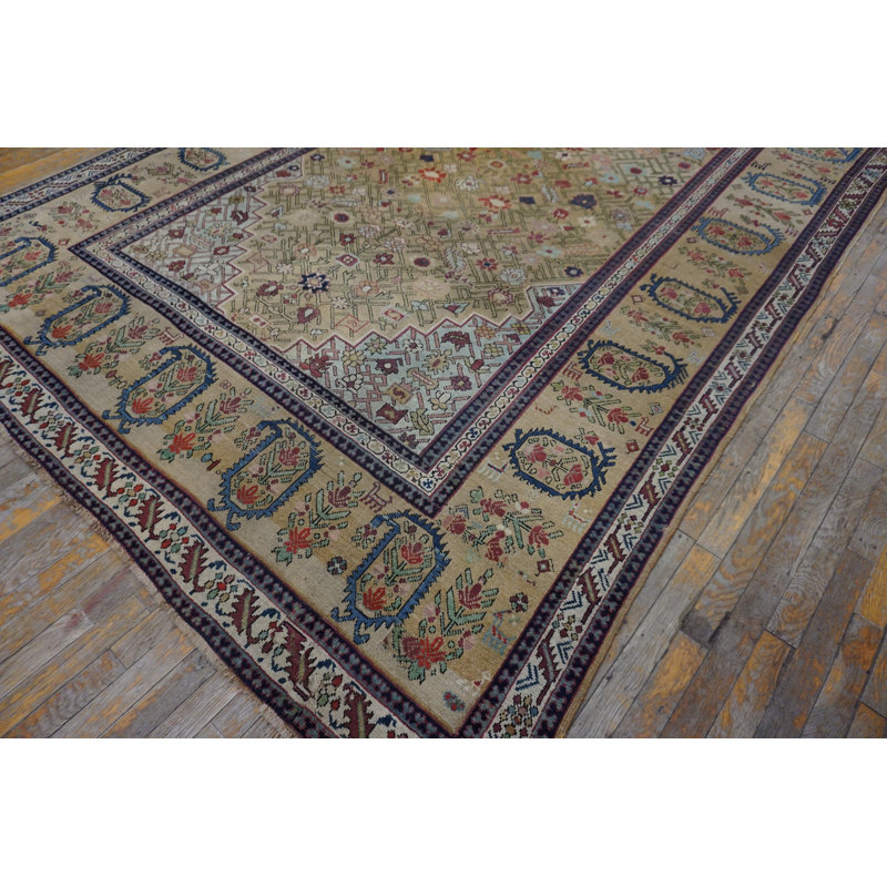 Hand Knotted Wool Area Rug