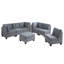 Meuble de salon capitonné sans accoudoirs 1pc