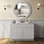 Armoire de base pour évier Homeibro, portes à fermeture douce, pour la salle de lavage, la salle de douche, la buanderie-87690898-87690896
