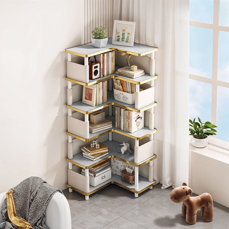 46.5cm W Bookcase, (6 Shelves) 56.3"H x 18.3"W x 18.3"D