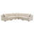 106" Convertible L Shaped Sectional Sofa-1458360317