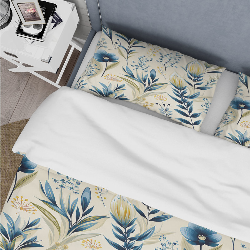 Ensemble de housse de couette Sandy, Housse de couette simple + 1 taie décorative stan