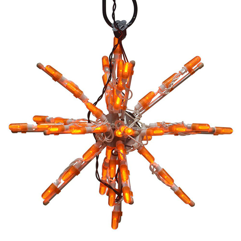 LED Starburst 50 Light Lighted Window Décor