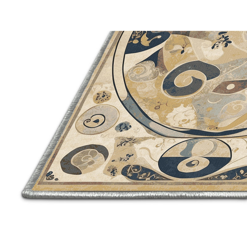 Jazzy Swing Rug, Rectangle 8' x 10'