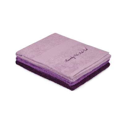 Ensemble de serviettes 3 pièces 100% coton