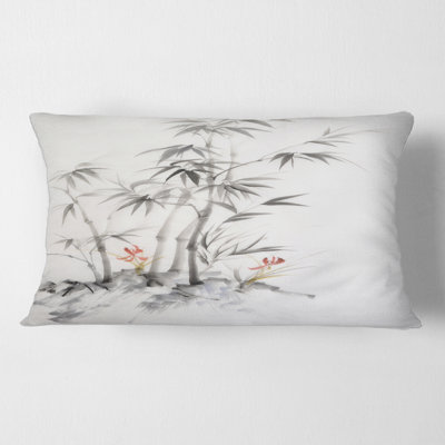 Floral Throw Pillow