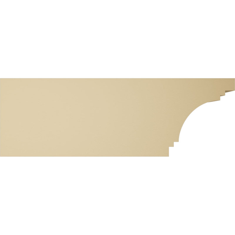 Pescadero Signature Urethane Rafter Tail, Primed Tan, 8" H x 24" W x 6" D