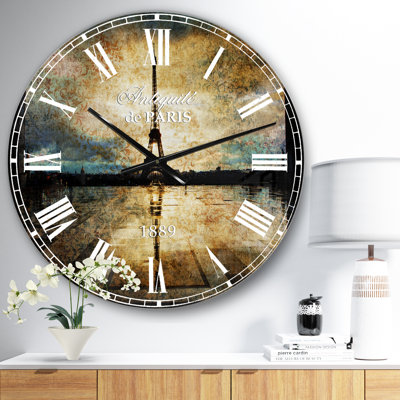 Horloge murale Swigart Farmhouse