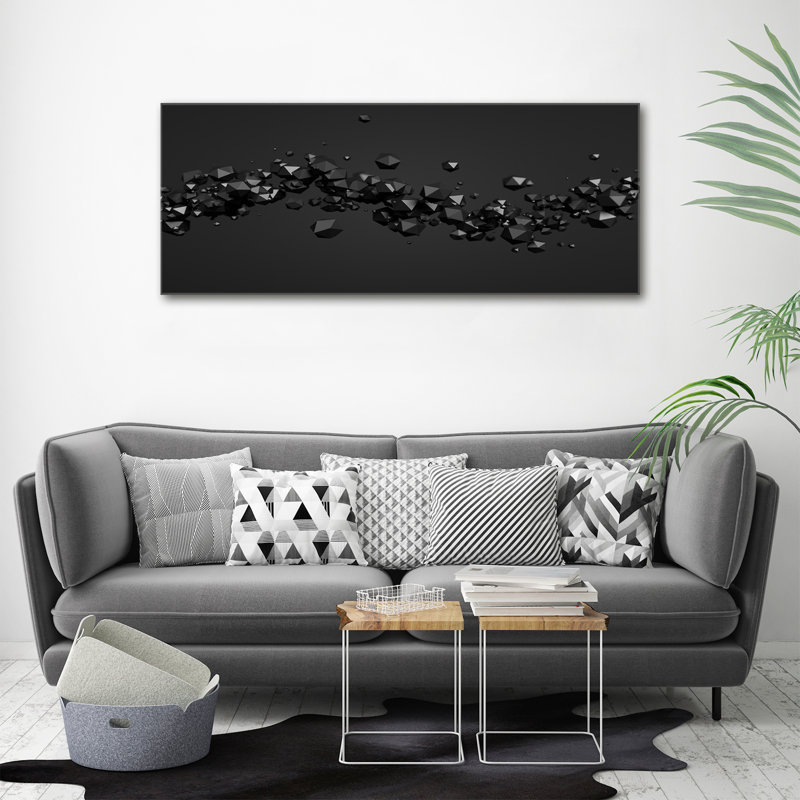 3D Abstraction - Print, Canvas, 50cm H x 125cm W x 2cm D