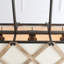 Lustre rectangulaire en bois 3 lumières Renken