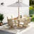 Whittlesey Rectangular Aluminum Dining Set with Cushions-408572169-408572174