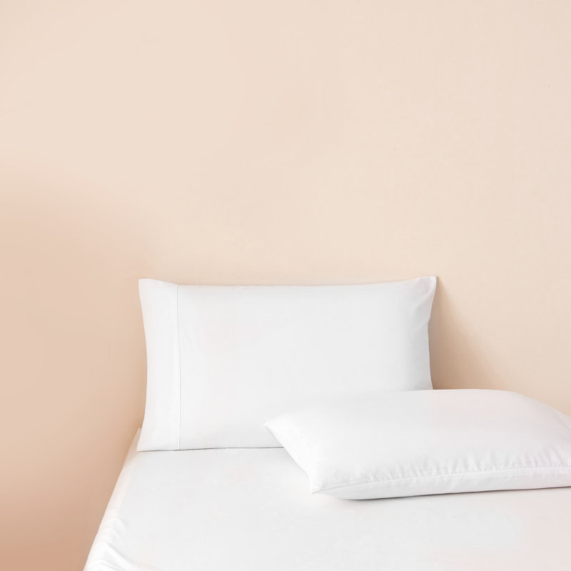 2023-Micro-PC Microfiber, Queen Pillowcase, White
